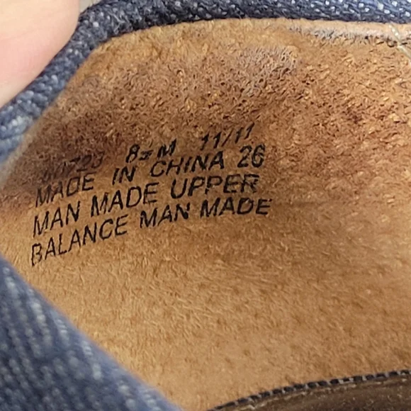 Clarks Artisan Blue Flat Shoes Women's Size 8.5 - Picture 9 of 9